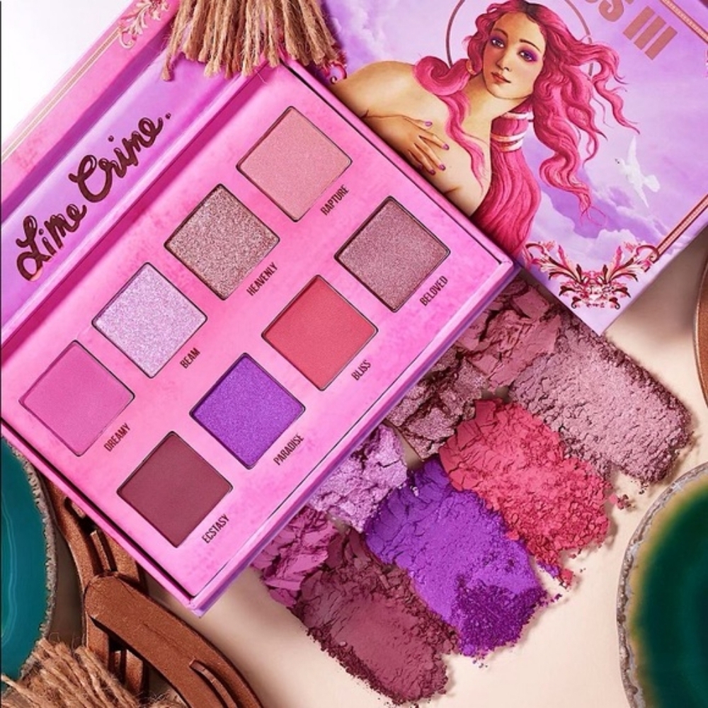 Lime Crime Venus III Eyeshadow Palette Purple Pinks